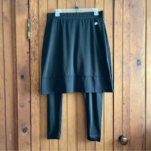 Black Mesh Snoga Athletic Skirt